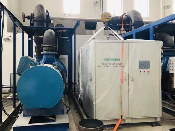 磁懸浮鼓風機現場